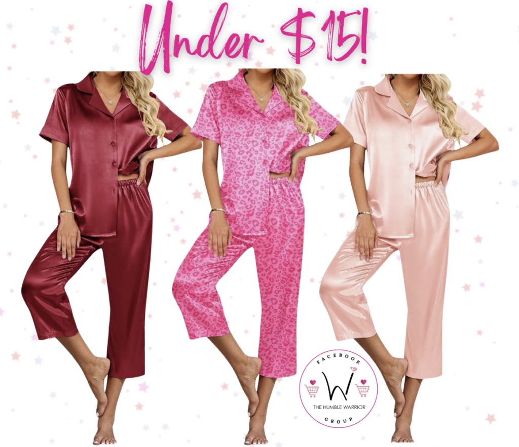 The Ekouaer Satin Capri PJ sets!